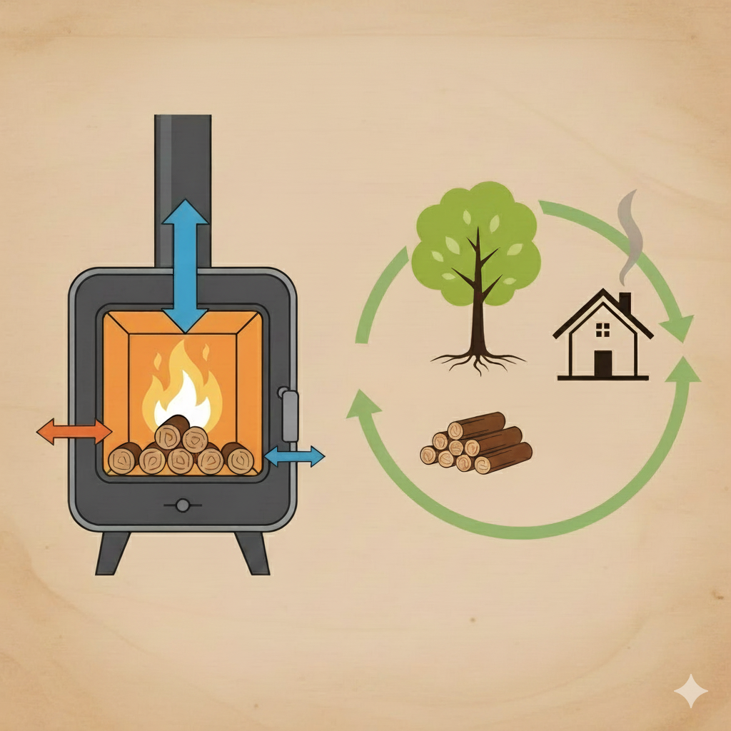 Pravilno loženje i grejanje na drva