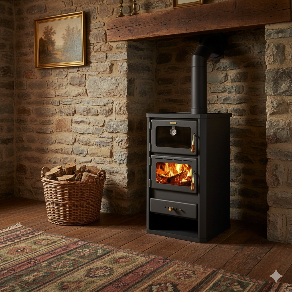 Peći sa rernom i šporeti na drva - multipraktično rešenje za zimu