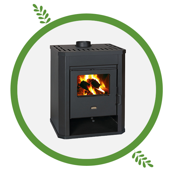 Prity BKD - ekološka peć na drva za 80m2