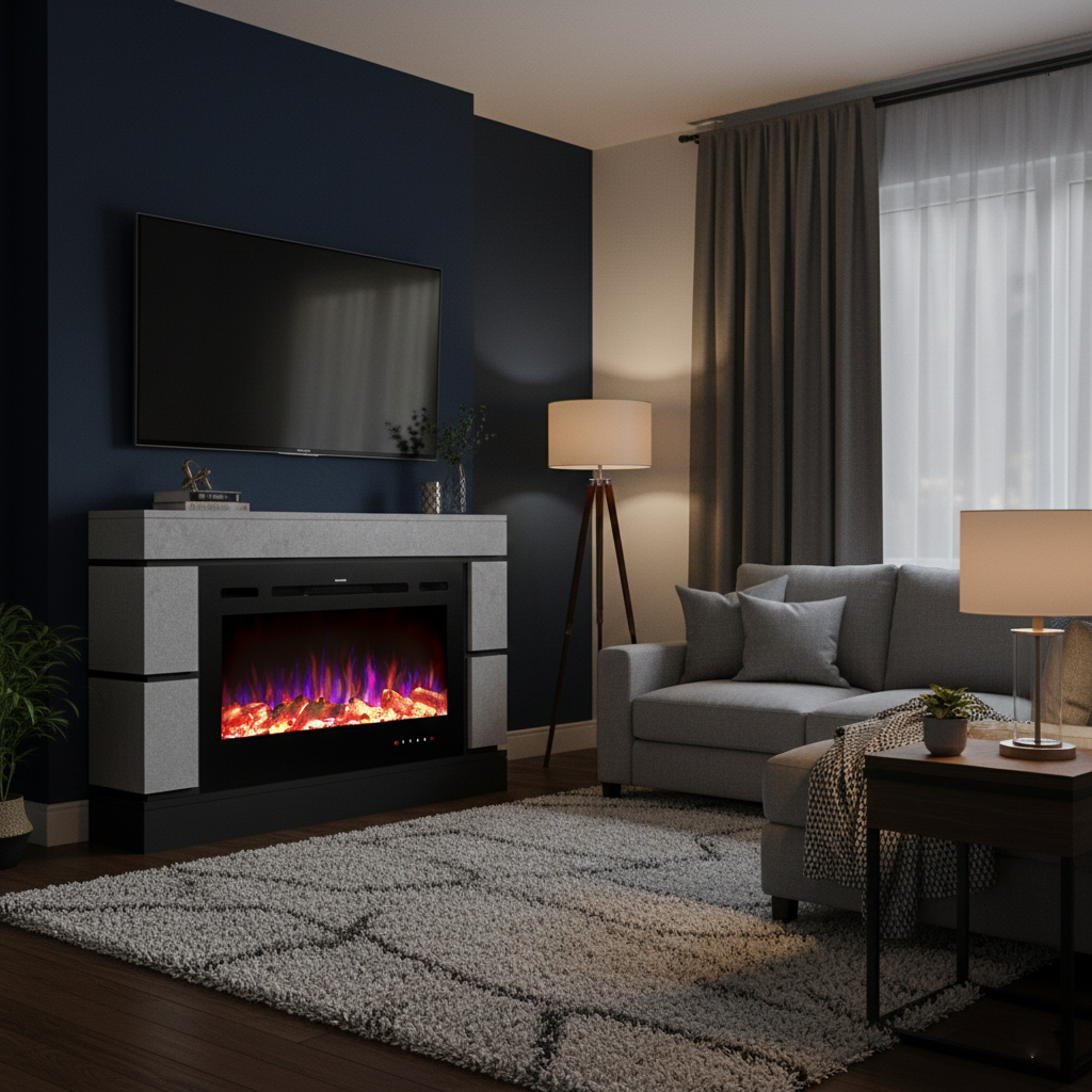 Električni kamin Masomi Adeli 36 - ugradni