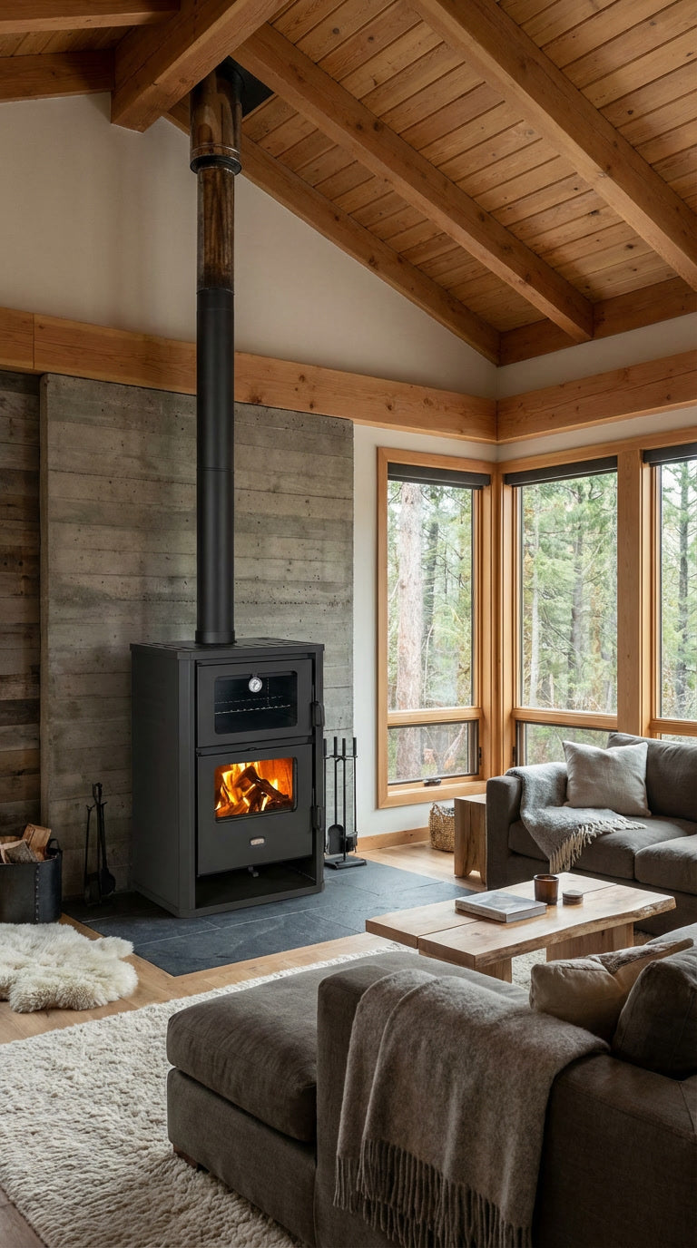 Prity FG D - EKO peć sa rernom za 70m2