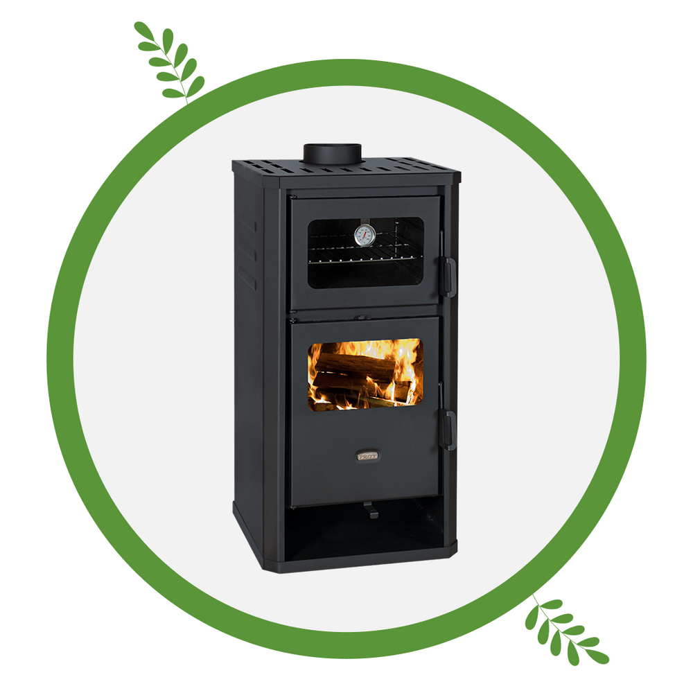 Prity FM D - ekološka peć sa rernom za 60m2