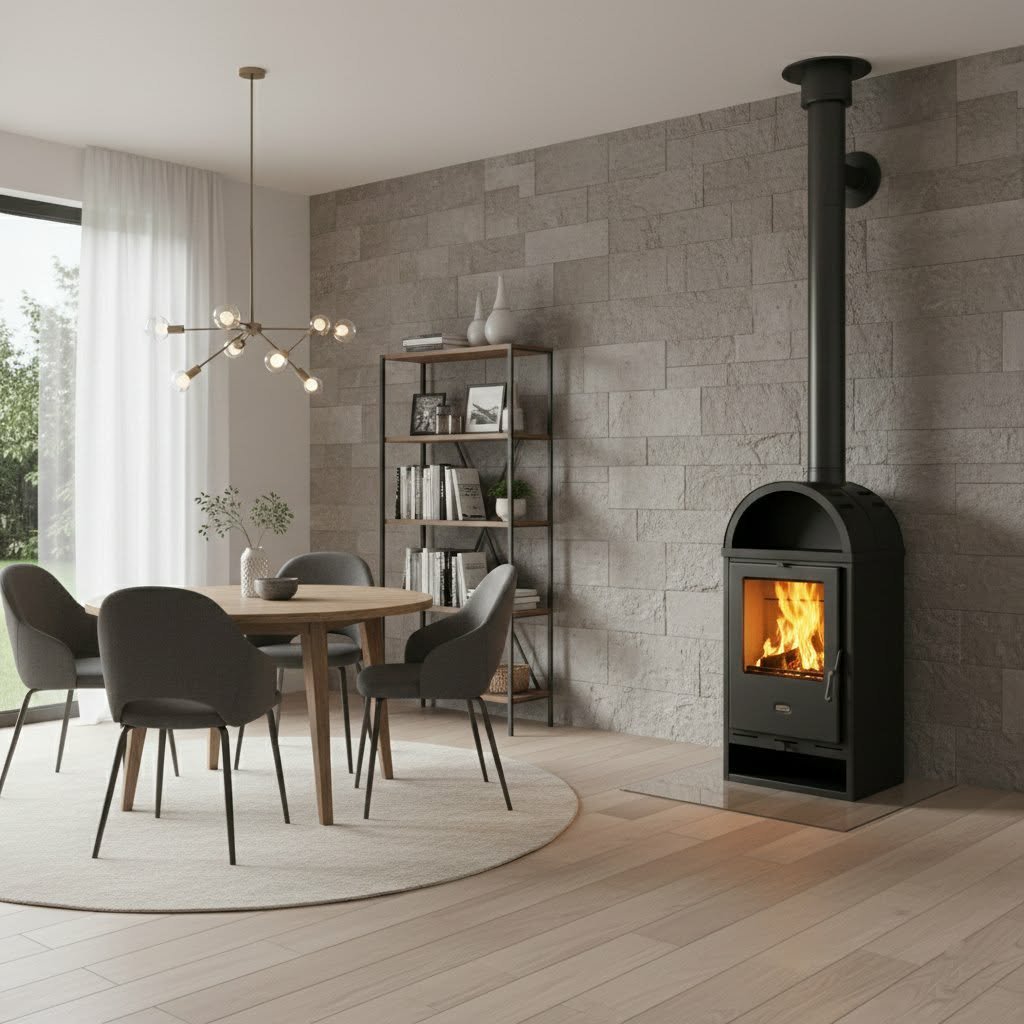 Prity K1 KD - ekološka peć na drva za 50m2