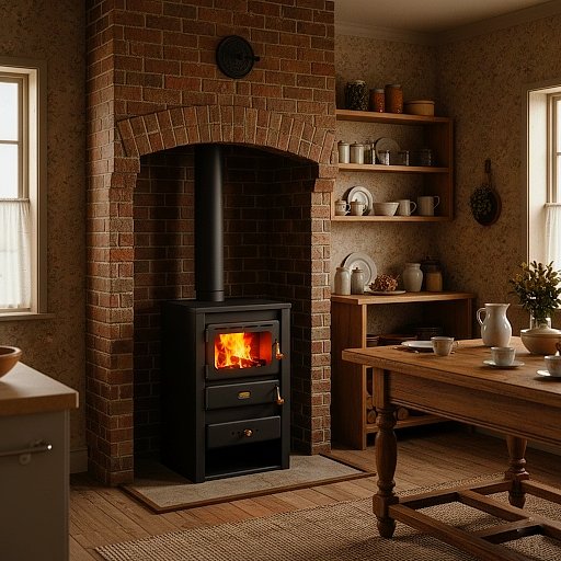 Peć na drva za 50m2 - Prity K22