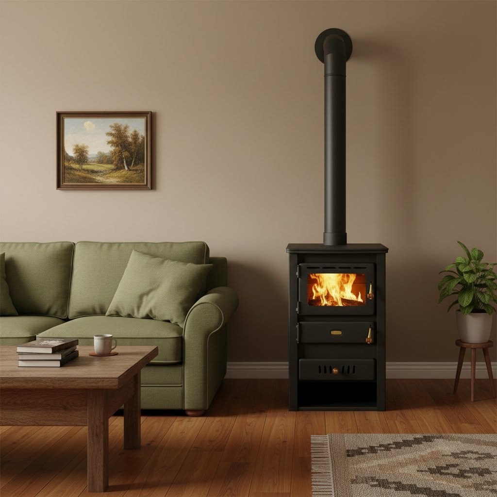 Peć za etažno grejanje 80m2 - Prity K22 CPV10 - gusana ploča