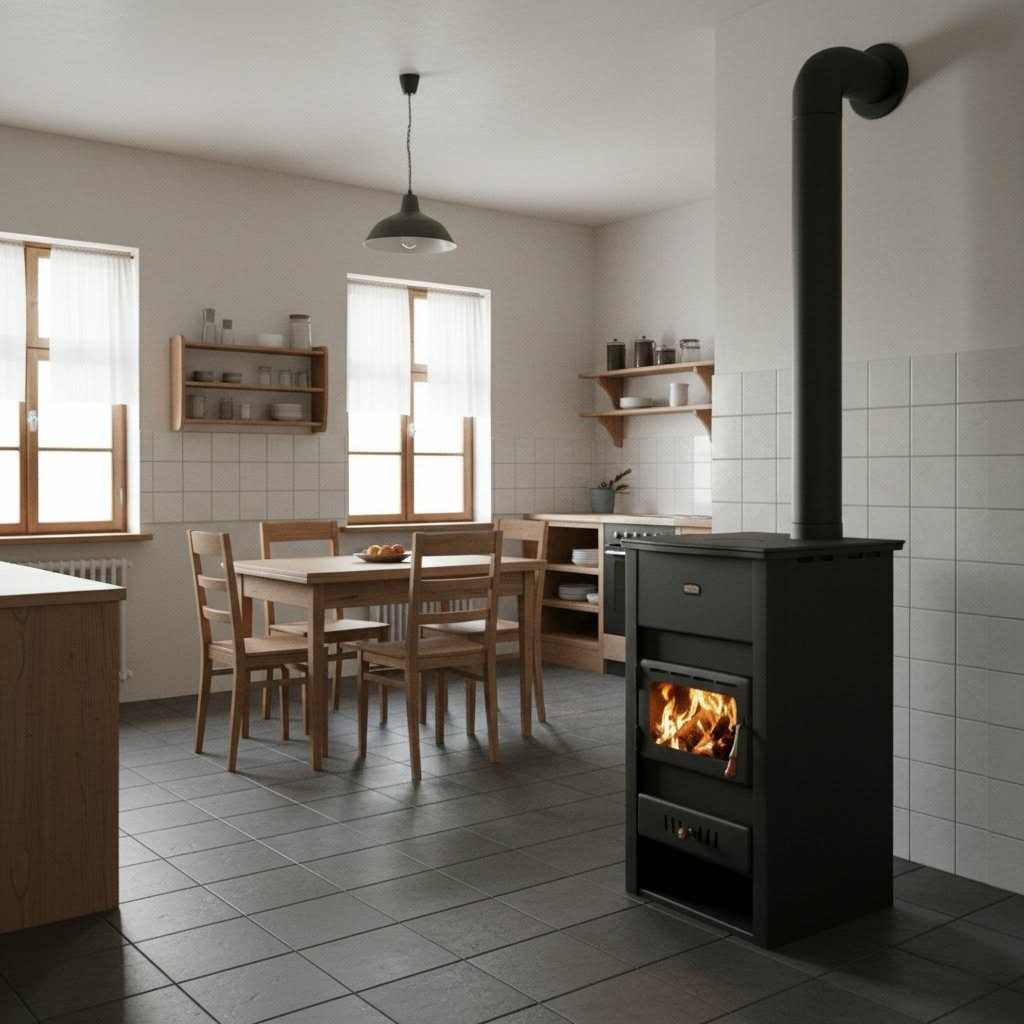 Peć za etažno grejanje 90m2 - Prity K2 CPV13 - gusana ploča