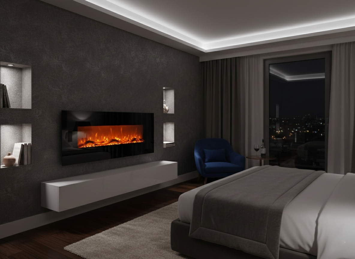 Električni kamin Masomi Madrid 50 - nazidni