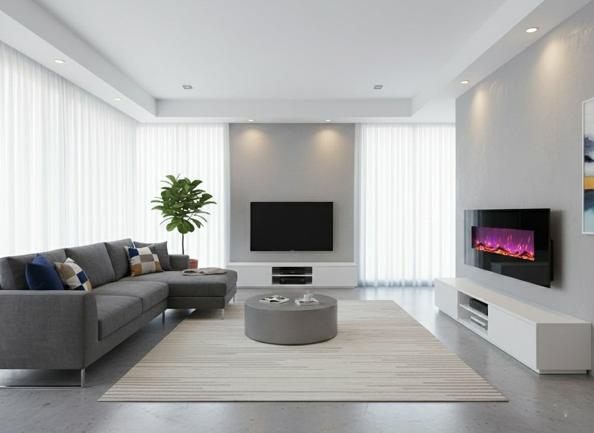 Električni kamin Masomi Madrid 60 - nazidni