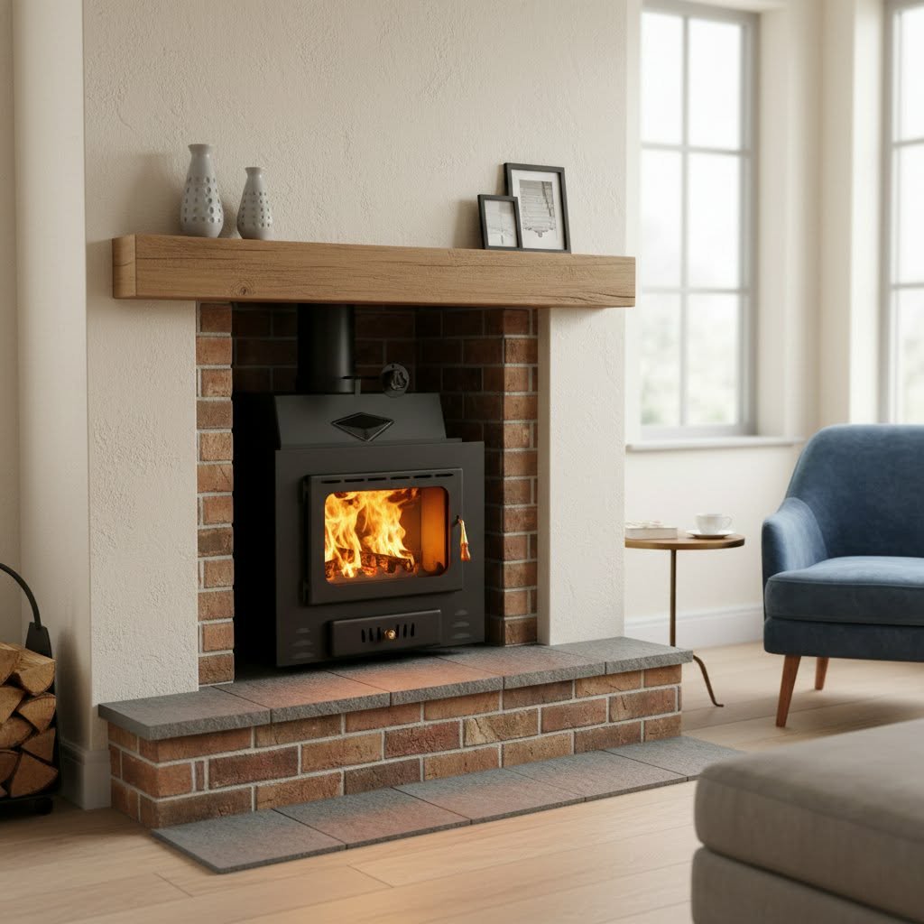 Kamin na drva Prity M