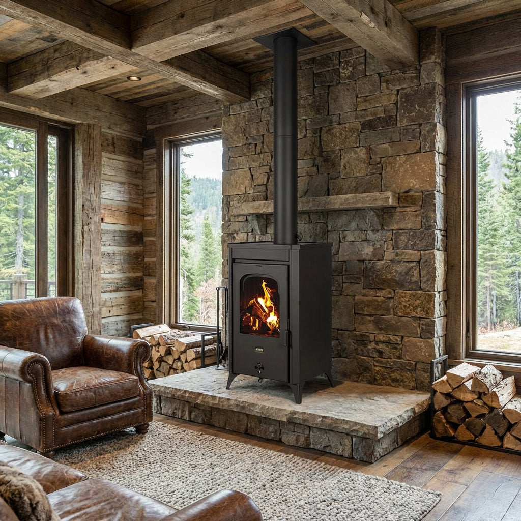 Prity SR D - EKO kamin-peć za 60m2