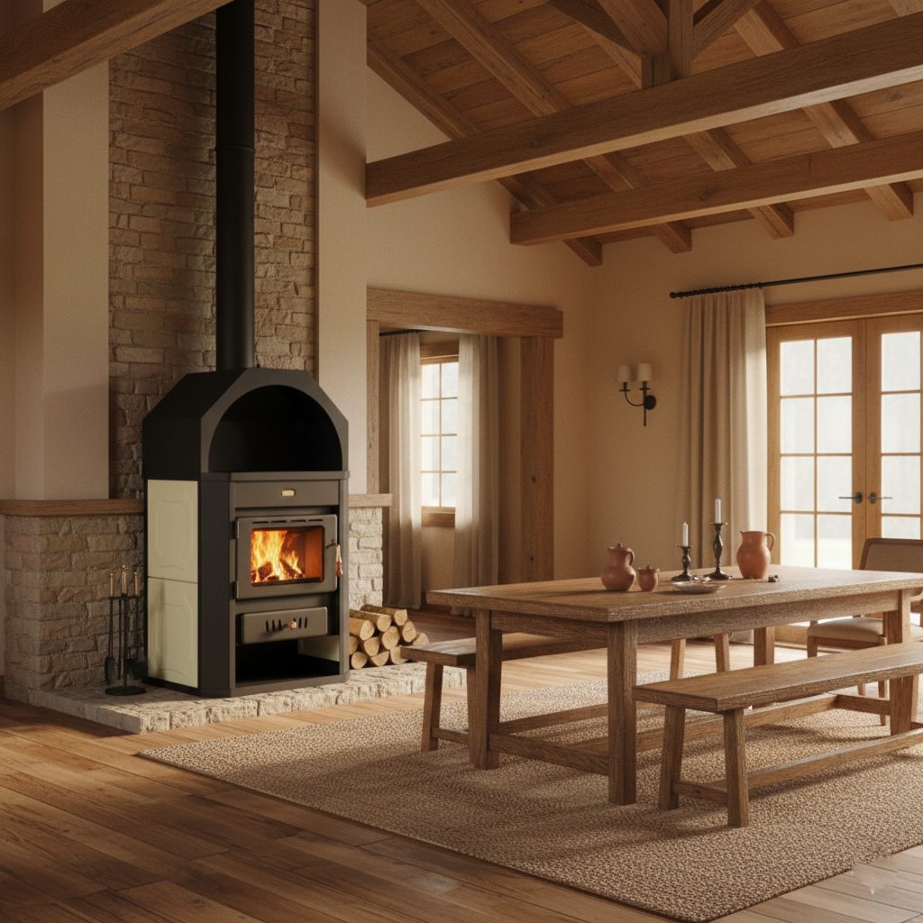 Peć za etažno grejanje 125m2 - Prity V17