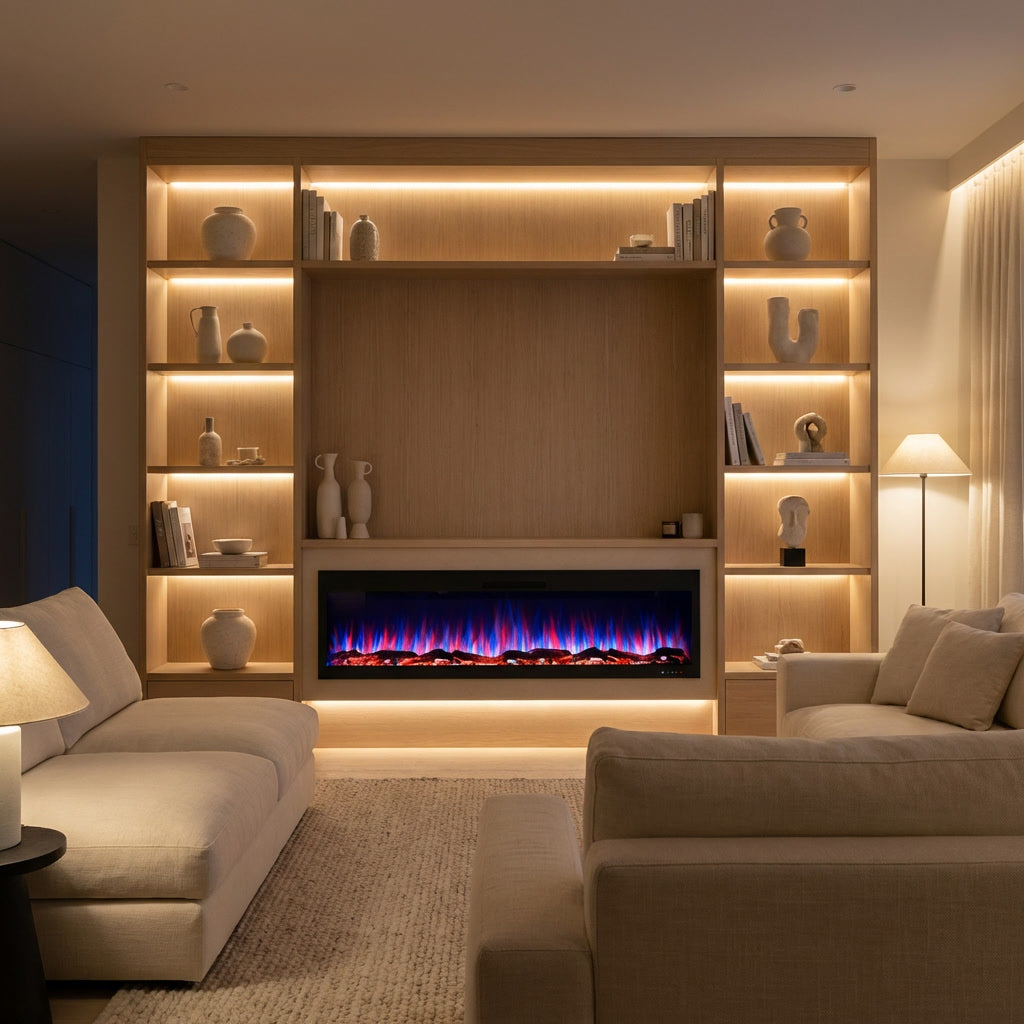 Električni kamin Vega 72 - ugradni