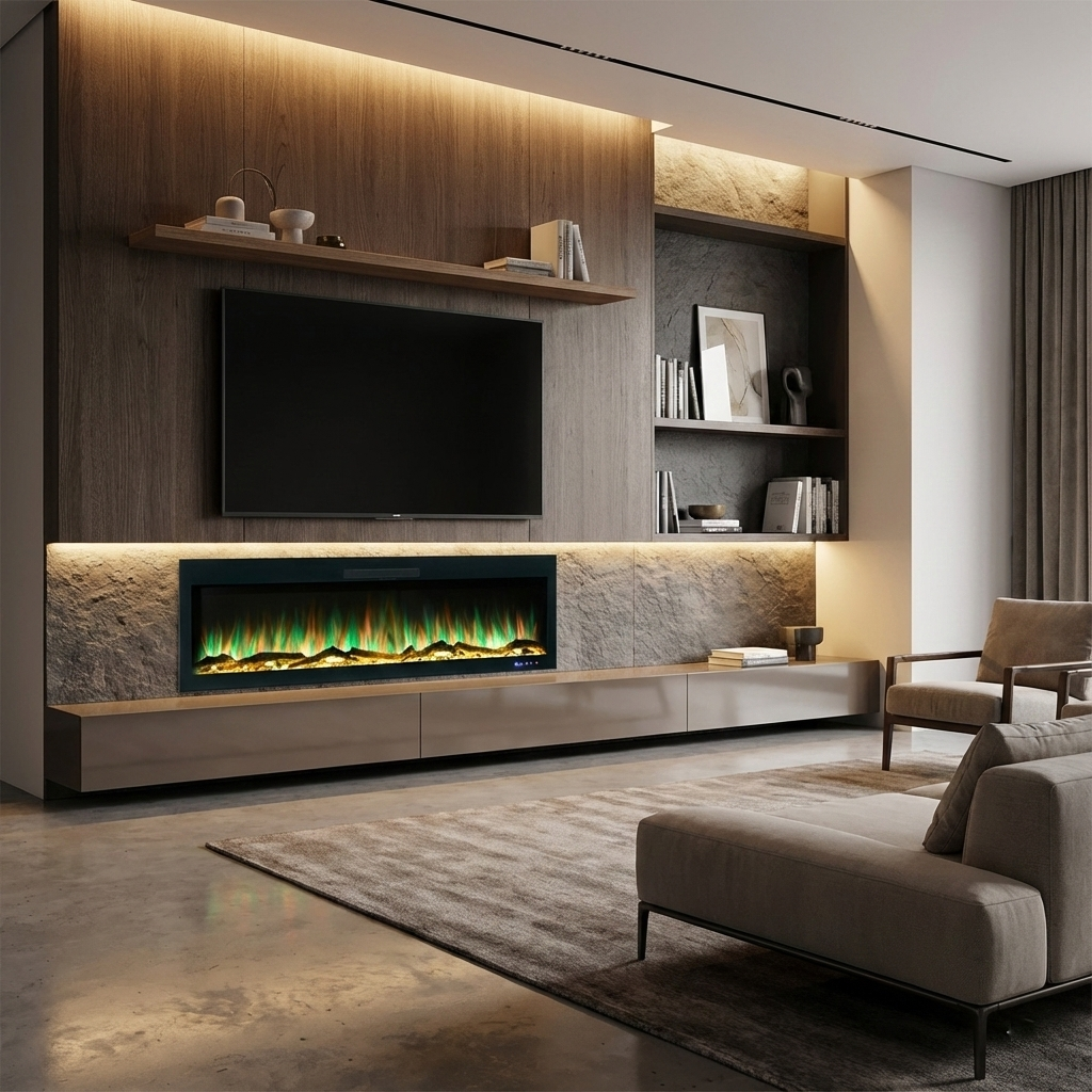 Električni kamin Masomi Vega 60 - ugradni