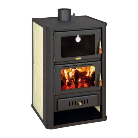 Peć sa rernom za etažno grejanje 105m2 - Prity FGV15