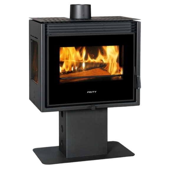 Kamin na drva Prity PM3 LTV - samostojeći