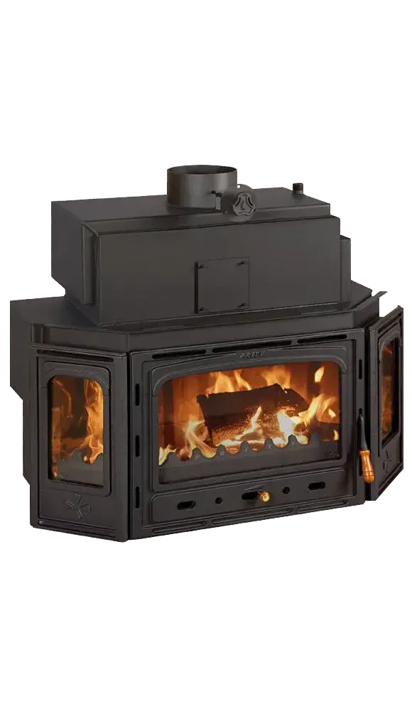Kamin za etažno grejanje Prity TCV28 - gusani front