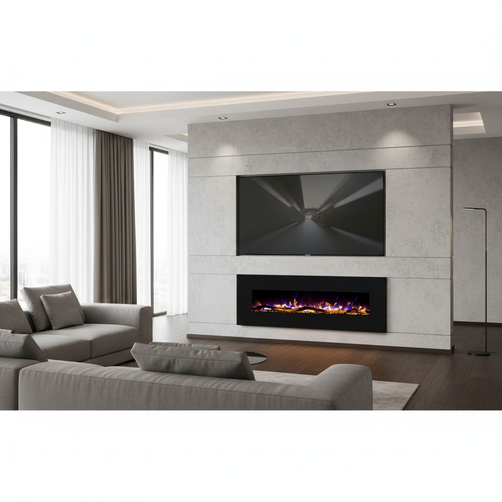 Električni kamin Masomi Madrid 60 - nazidni