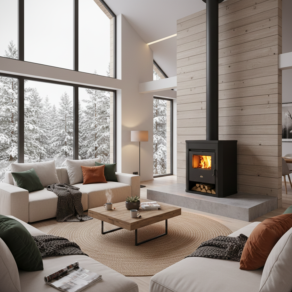 Prity BKD - ekološka peć na drva za 80m2