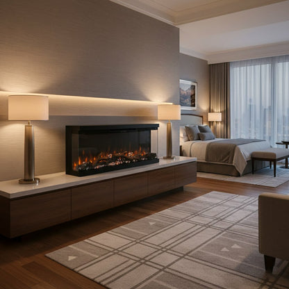 Električni kamin Masomi Epsylon 50 - ugradni/samostojeći