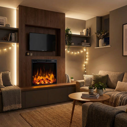 Električni kamin Masomi Frank 20 - ugradni/samostojeći