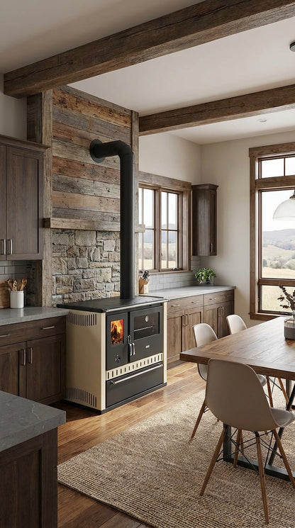 Prity GT - EKO šporet na drva za 75m2