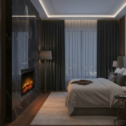 Električni kamin Masomi Olimp 26 - zvučni efekat