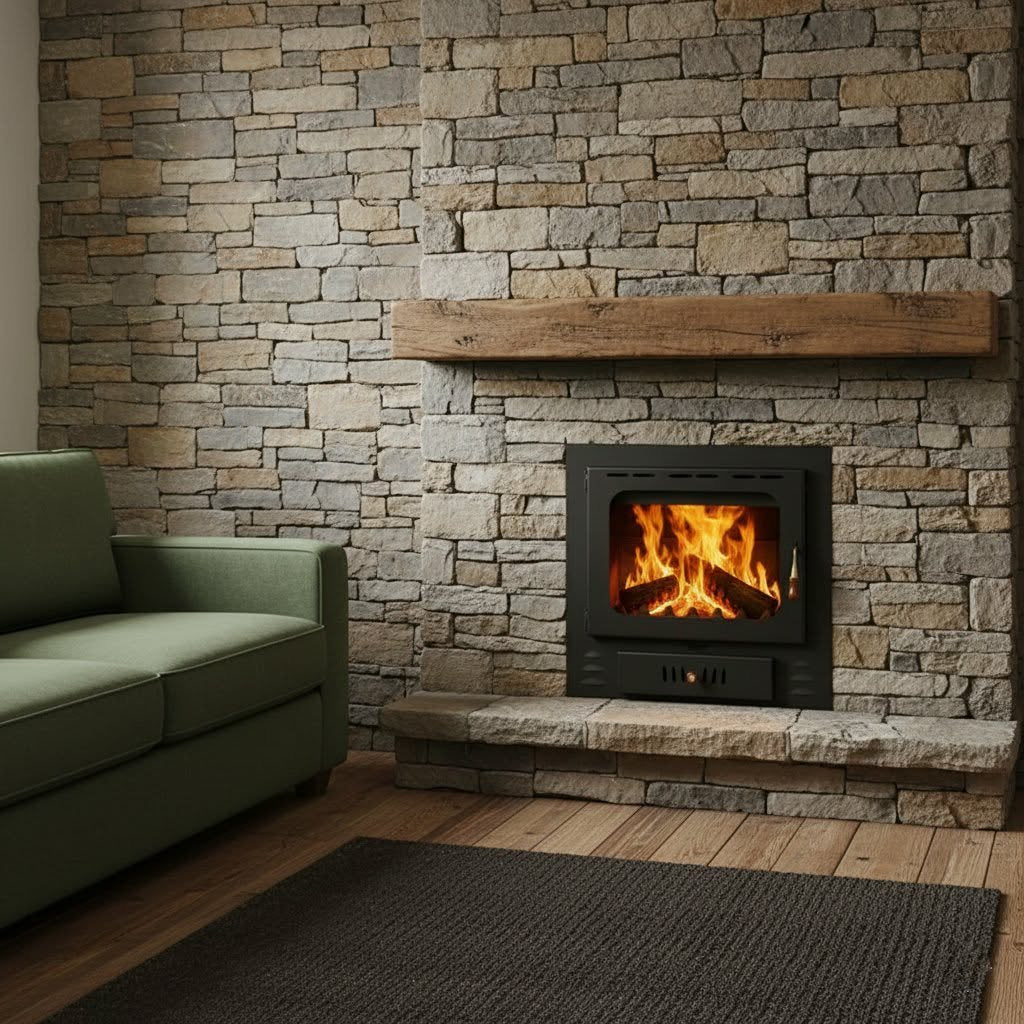 Kamin na drva Prity G - ugradni