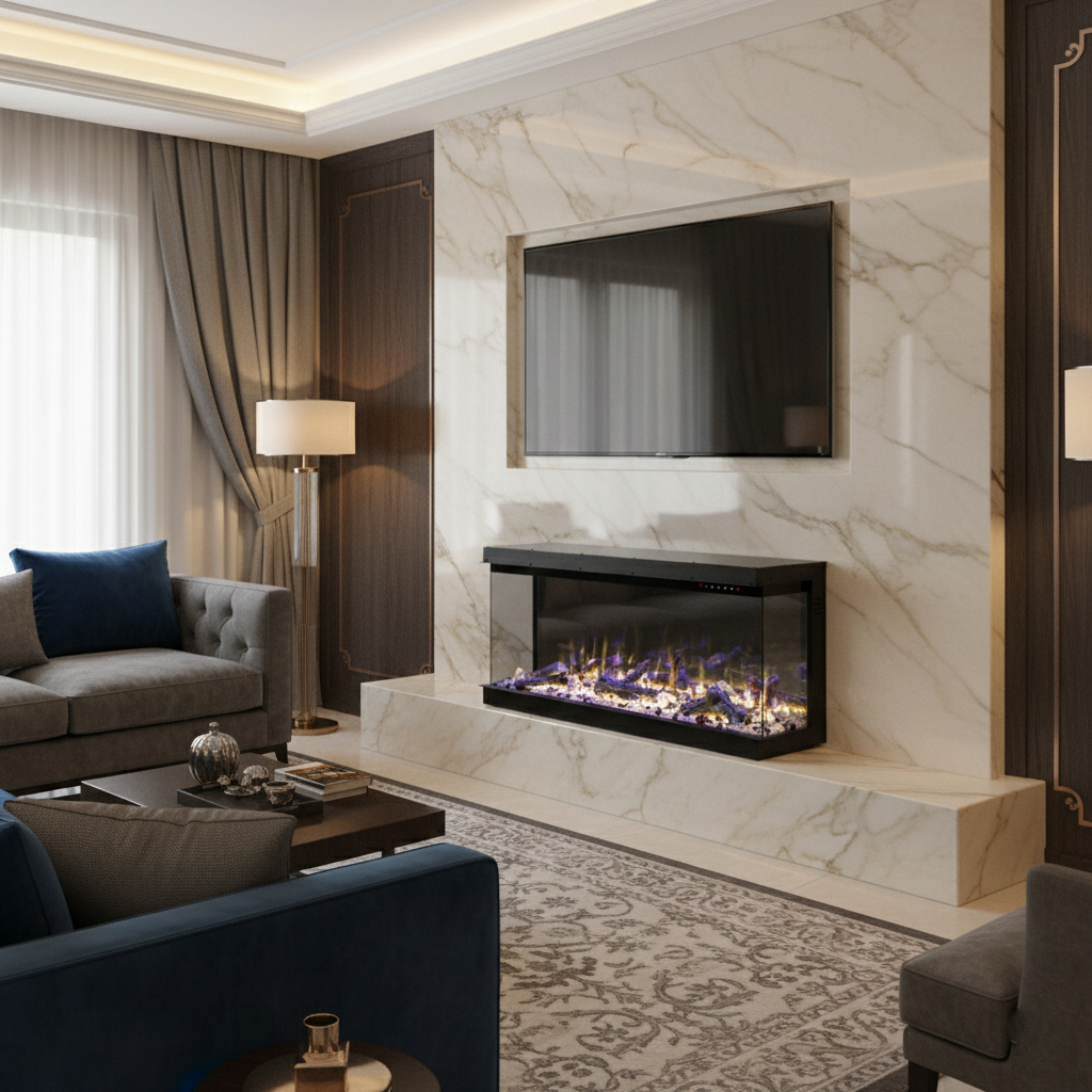 Električni kamin Masomi Ritzy - ugradni/samostojeći