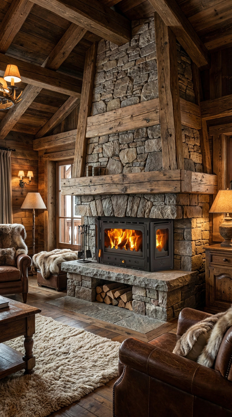 Kamin za etažno grejanje Prity TCV28 - gusani front