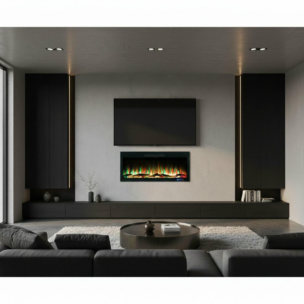 Električni kamin Masomi Vega 42 - ugradni