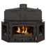 Kamin za etažno grejanje Prity ATC V20 -  ugaoni, gusani front