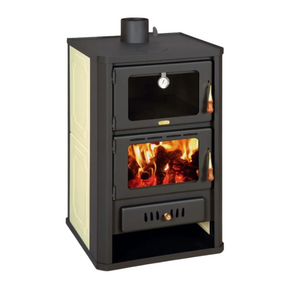 Peć sa rernom za etažno grejanje 105m2 - Prity FGV15